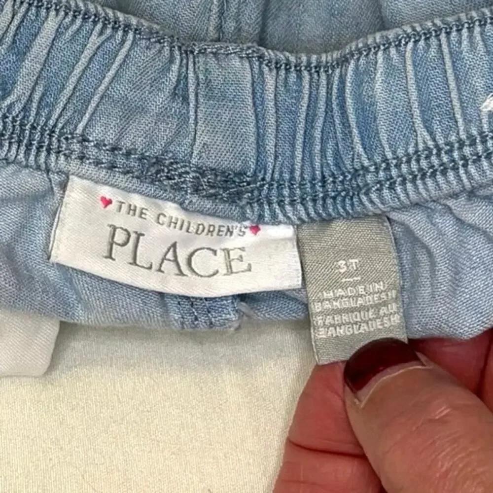 The Children's Place Cotton Twill Jogger Pants Girls 3T